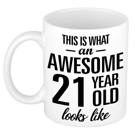 Awesome 21 year mug 300 ml