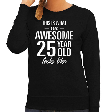 Awesome 25 year sweater black for women