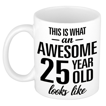 Awesome 25 year mug 300 ml