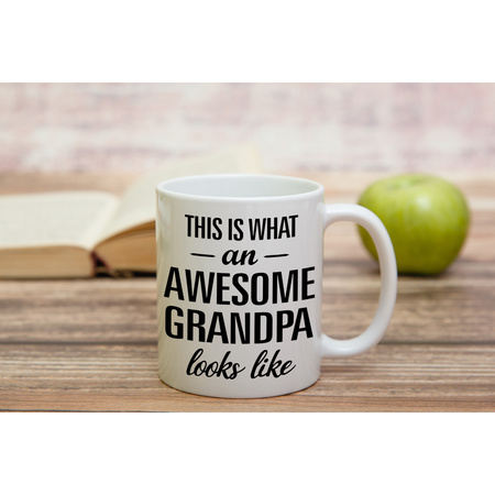 Awesome grandpa / opa mug 300 ml