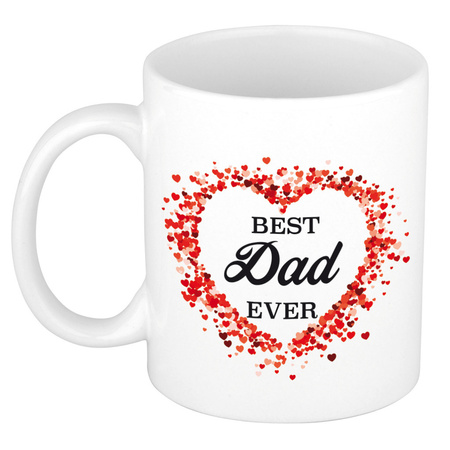 Best dad ever gift mug / cup white