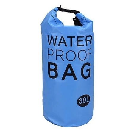 Blue waterproof bag 30 liters