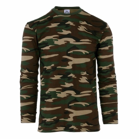 Camouflage longsleeve shirt for men
