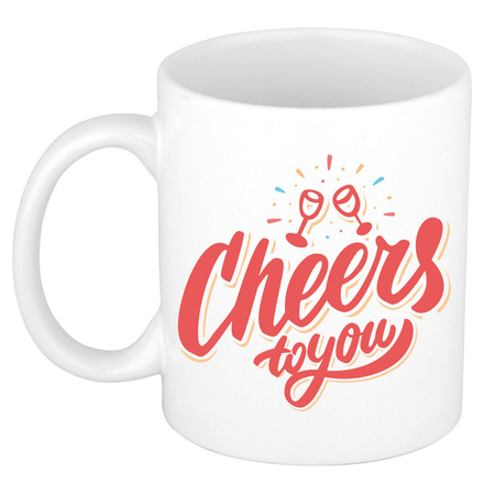 Cheers to you - gift mug 300 ml