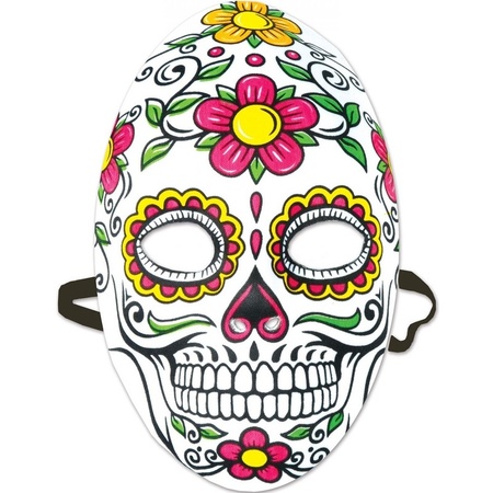 Day of the Dead sugarskull Halloween facemask for women