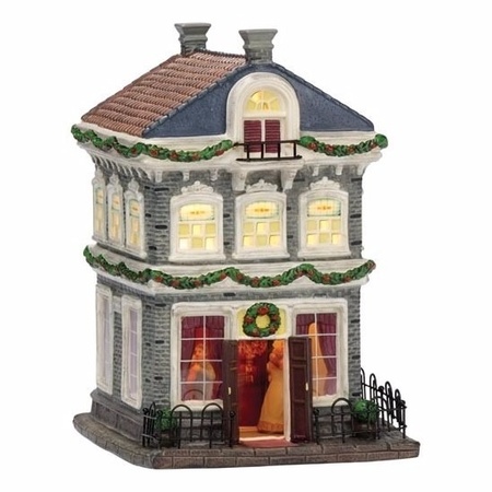 Dickensville Kerstdorp - Friesland - huisje Bolsward balzaal - 21,5 cm