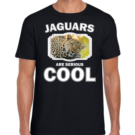 Animal jaguars/ leopard are cool t-shirt black for men