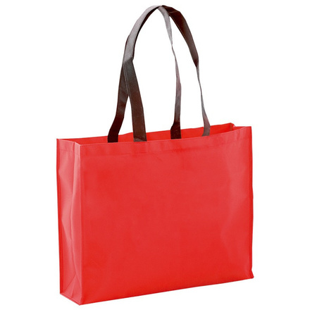Shoulder bag in red 40 x 32 x 11 cm