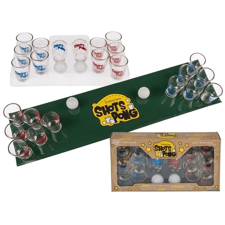 Shots pong drinking game