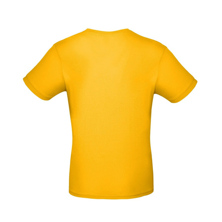 Yellow basic t-shirt for men