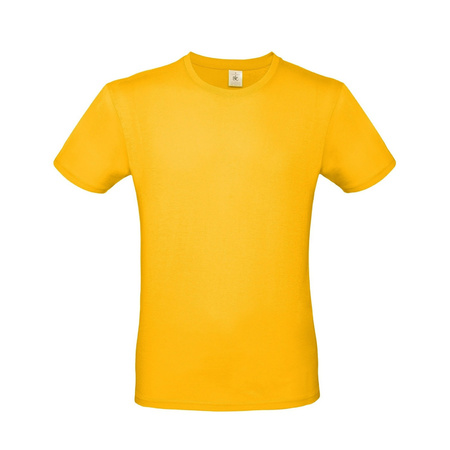 Yellow basic t-shirt for men