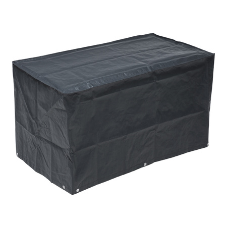 Grey cover for coal barbecue 103 x  58 x 58 cm