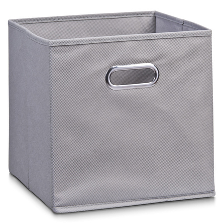 Grey storagebaskets/boxes 32 x 32 cm