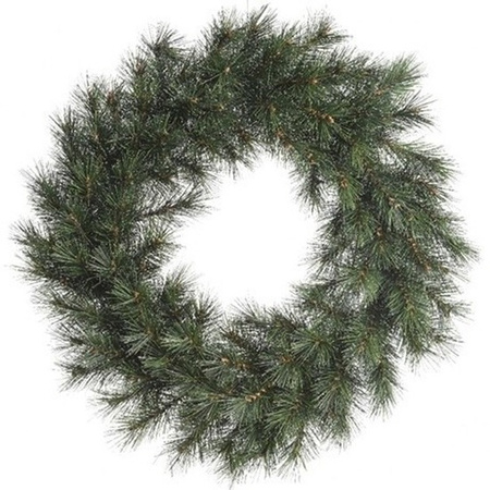 Christmas wreath Malmo 60 cm incl. lights coloured 4m