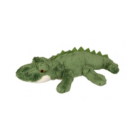 Safari animals serie soft toys 2x - Crocodile and Lion 15 cm