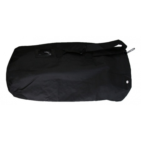 Grote duffel tas/plunjezak zwart 90 cm