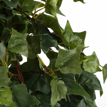 Artificial Hedera plants green in grey pot L45 x B25 x H25 cm