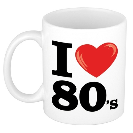 I Love 80's mug 300 ml