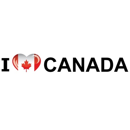 Flag Canadian + 2 stickers