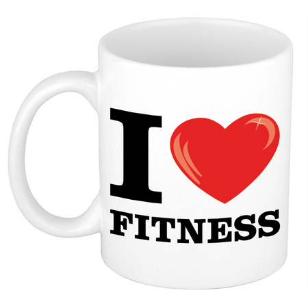 I Love Fitness mug 300 ml