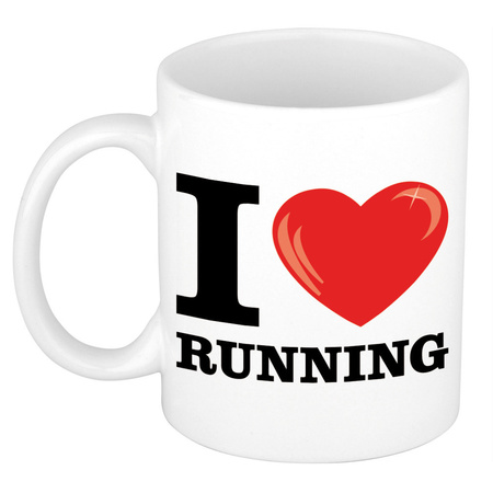 I love running mug 300 ml