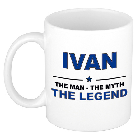 Ivan The man, The myth the legend name mug 300 ml