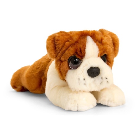 Keel Toys plush Bulldog dog cuddle toy 25 cm