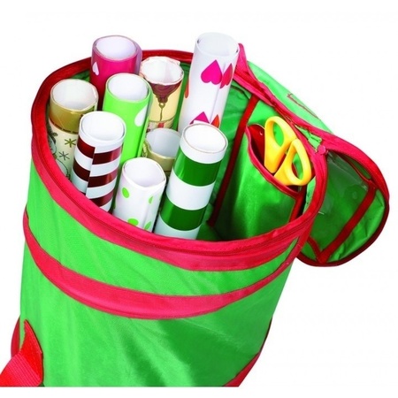 Christmas wrapping paper / gift paper storage bag