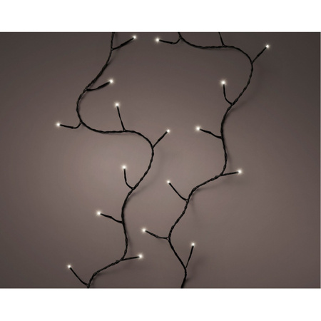 Christmas lights warm white outdoor 360 lights 2700 cm with timer