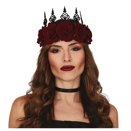 Halloween crown evil queen for adults