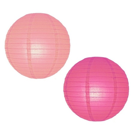 Lantarn package pink and light pink 10x