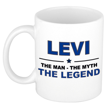Levi The man, The myth the legend name mug 300 ml
