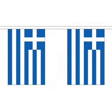 Luxe Griekenland vlaggenlijn 18 m