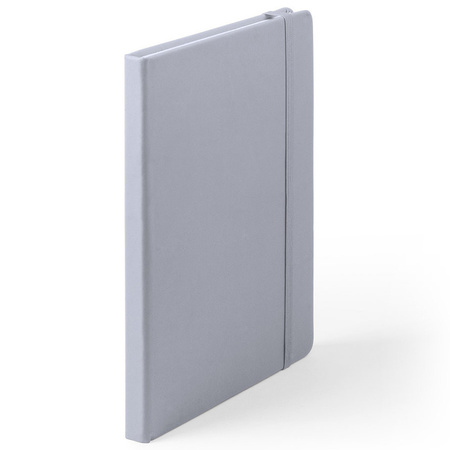 Luxury notebook grey elastic A5