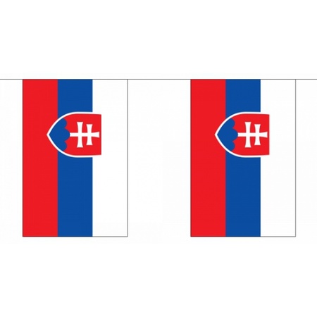 Luxe Slowakije vlaggenlijn 9 m