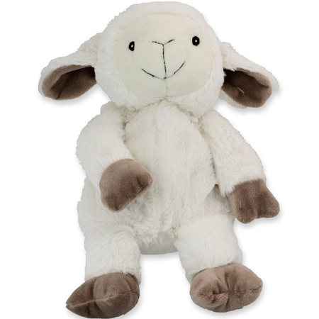 Microwave heatpack sheep/lamb cuddle toy 30 cm