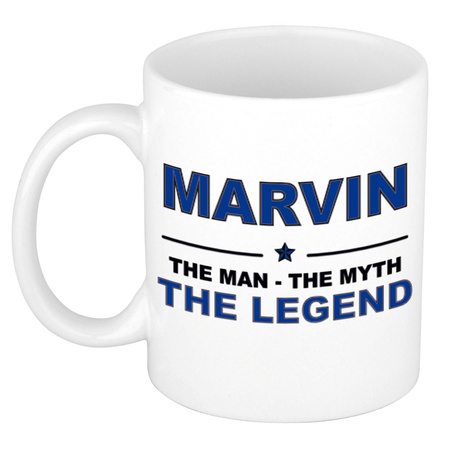 Marvin The man, The myth the legend cadeau koffie mok / thee beker 300 ml
