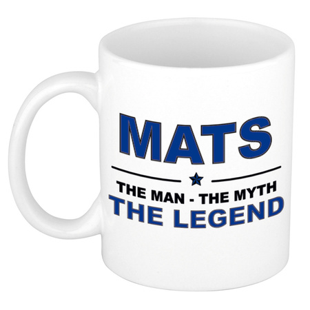 Mats The man, The myth the legend name mug 300 ml