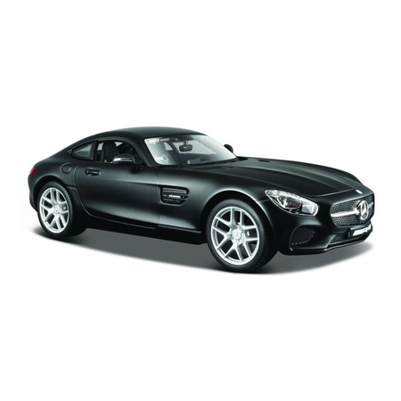 Model car Mercedes-Benz AMG GT black scale 1:24/18 x 8 x 5 cm