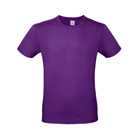 Purple basic t-shirt for men