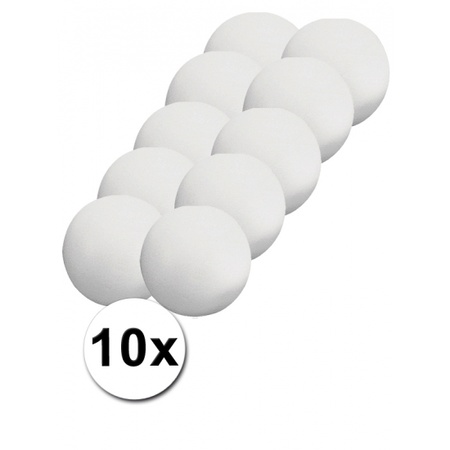 Styrofoam balls 7 cm 10 pieces
