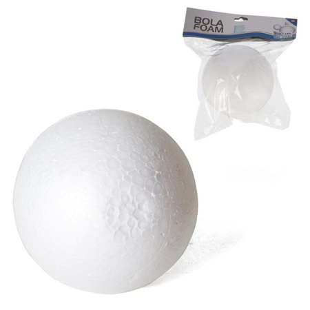 Styrofoam DIY ball 10 cm