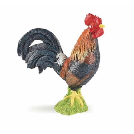 Plastic playset farm animals 3x chickens