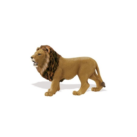 Plastic speelgoed figuren setje leeuwen 14 en 16 cm