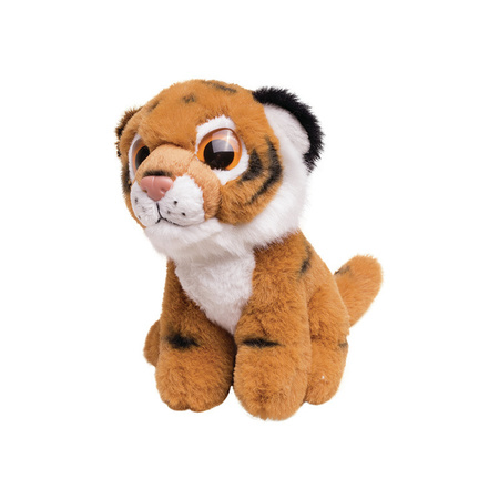 Plush soft toy animal brown Tiger 13 cm