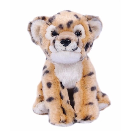 Plush cheetah cuddle toy 20 cm