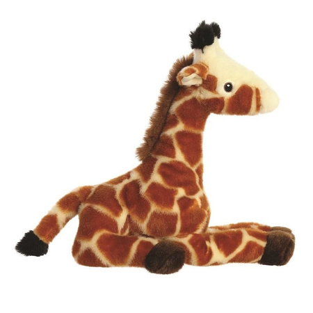 Pluche dieren knuffels giraffe van 21 cm