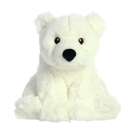 Plush soft toy animal polar bear 24 cm