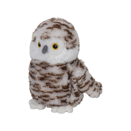 Plush soft toy animal  Snowy Owl 16 cm