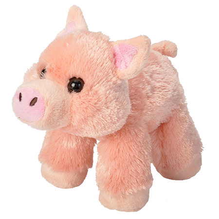 Plush soft toy animal  pig 18 cm